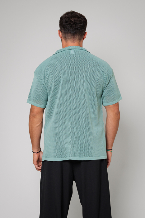 Knitted shirt Oversized Olive [3]