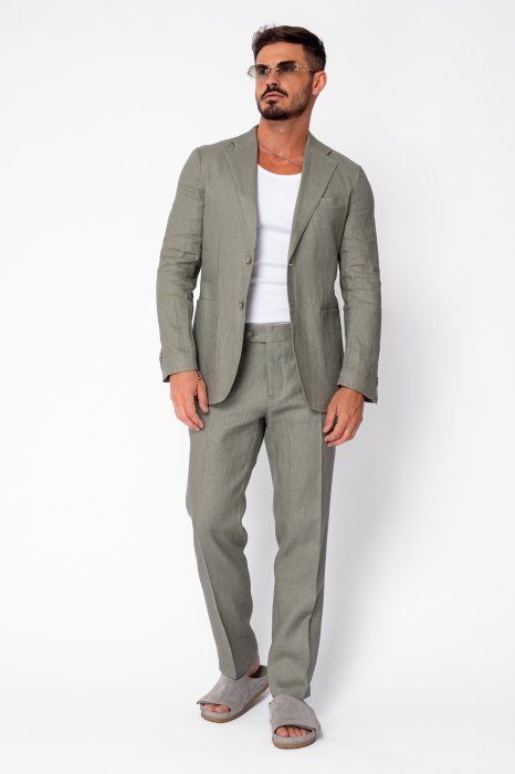100% IN suit with jacket and long pants Olive [2]