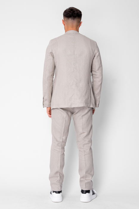 100% IN suit with jacket and long pants Taupe [3]