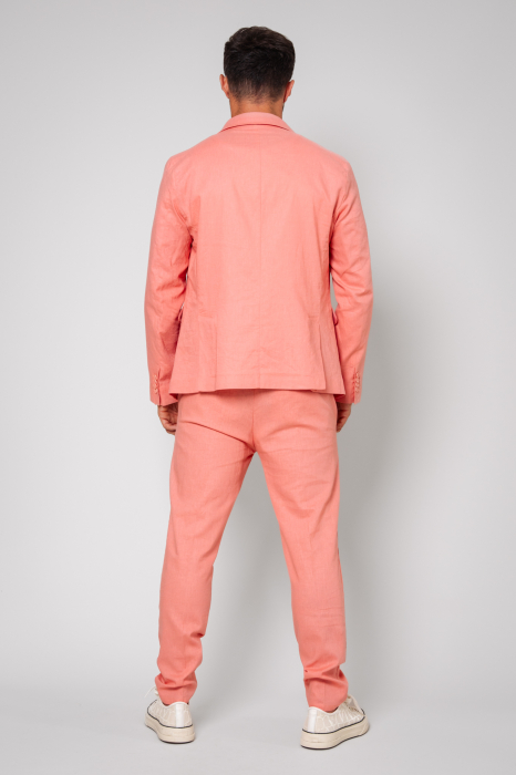 Costum Ralph din IN sacou si pantalon lung Rose Quartz [3]