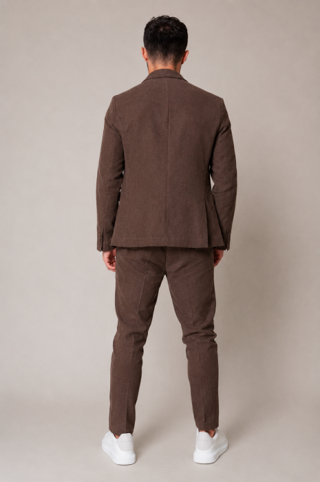 Costum Ralph din IN sacou si pantalon lung Brown [3]