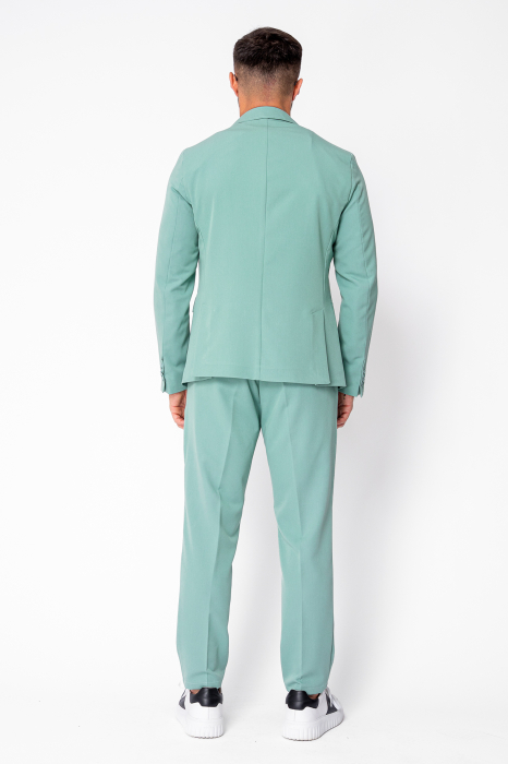 Jacket and long pants suit Mint Green [4]