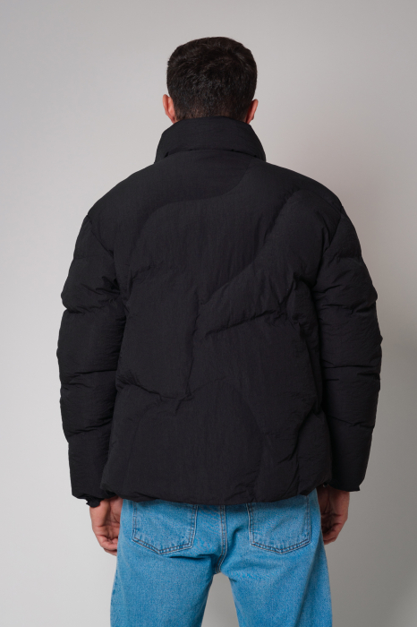 Zip-up jacket without hood Black [4]