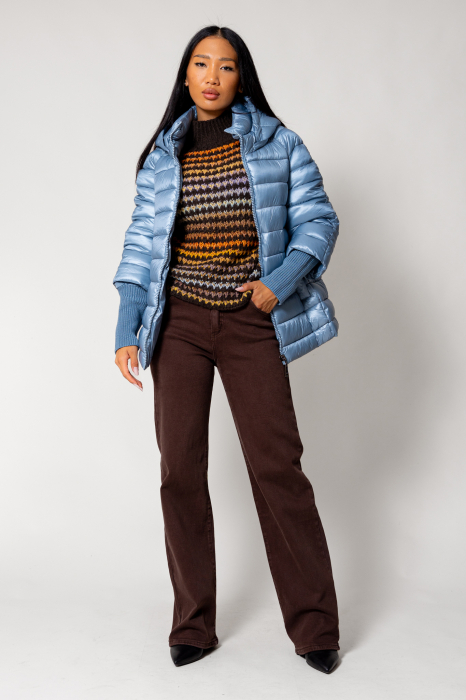 Jacket with zipper Storm Blue [1]