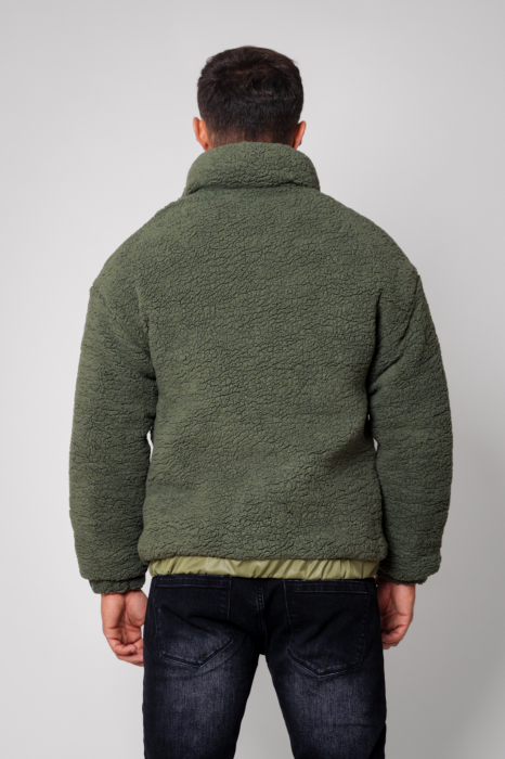 Khaki Zip Up Jacket [2]