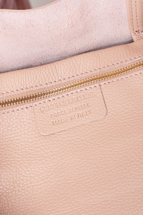 Geanta shopper piele naturala Rose [5]