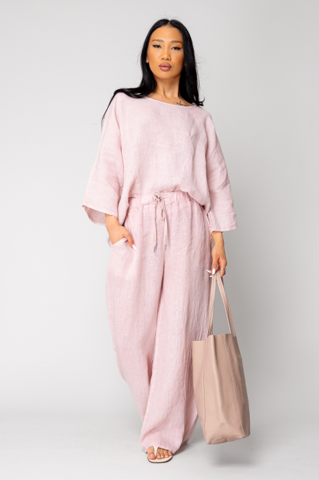 Geanta shopper piele naturala Rose [8]