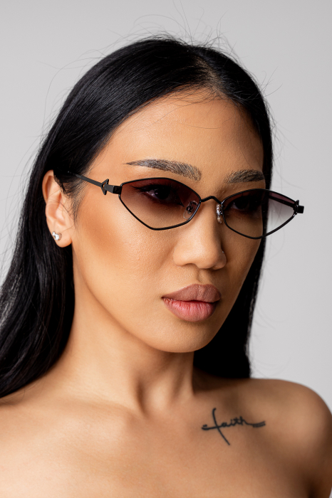 Women sunglasses Light Black [2]