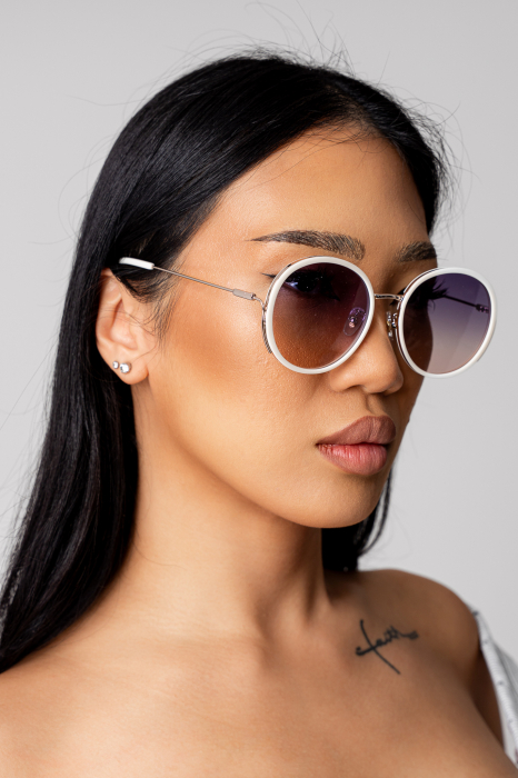 Women sunglasses Beige [2]