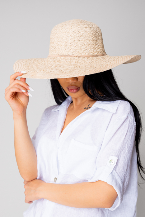 Beige Sun Hat [1]