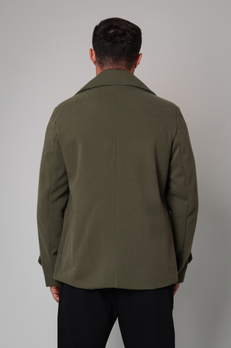 Coat with Buttons kaki [3]