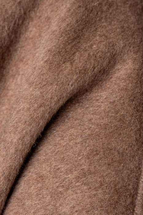 Palton handmade reversibil Brown/Taupe [6]