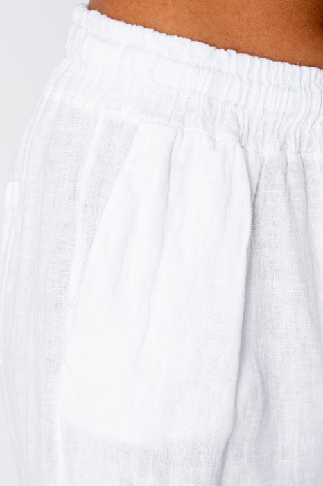 100% long boyfriend pants in White [6]