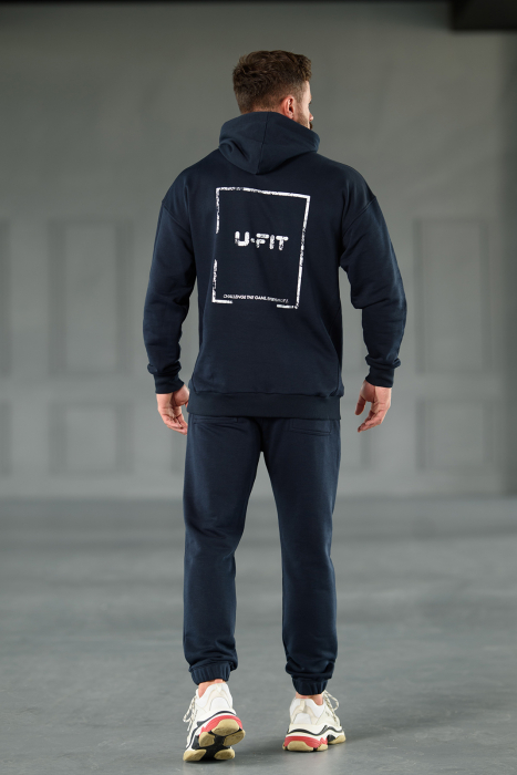 Pantaloni lejer Navy [6]