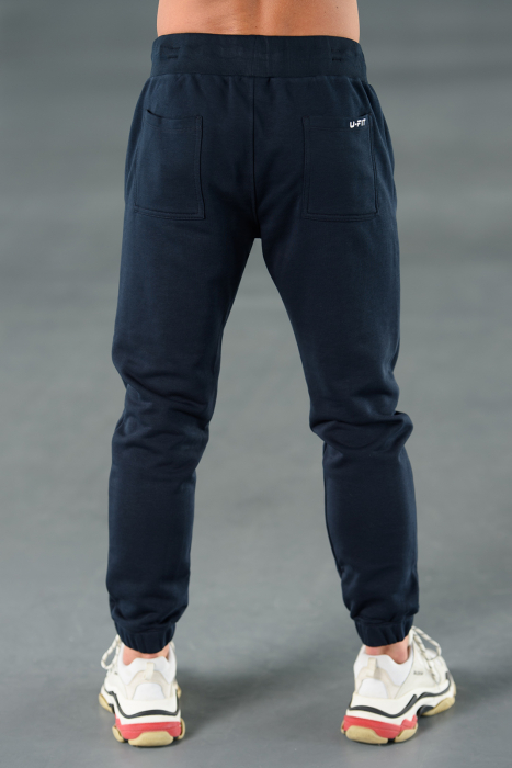 Pantaloni lejer Navy [4]
