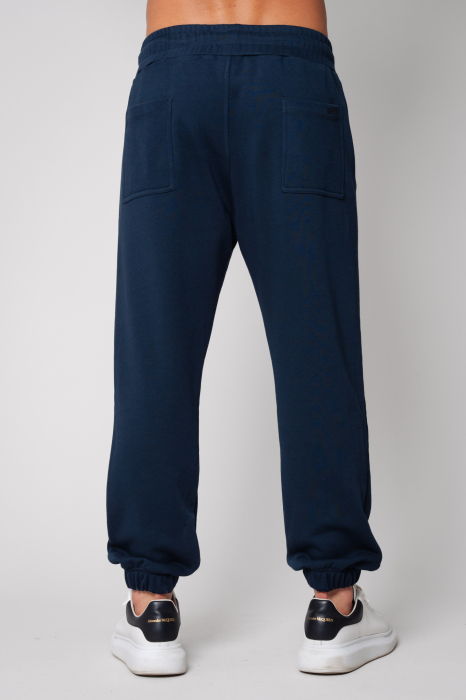 Loose Long Pants Navy II [3]