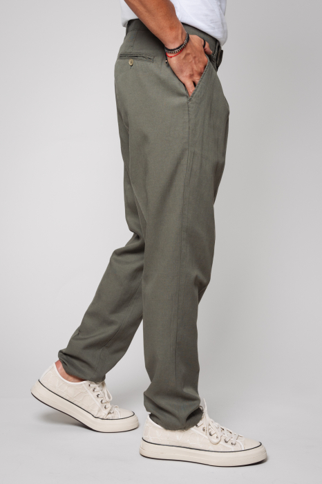 Pantaloni lung din IN Dark Green [3]