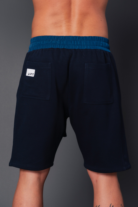 Pantalon scurt cu fas Navy [9]