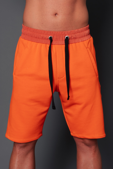 Pantalon scurt cu fas Orange [1]