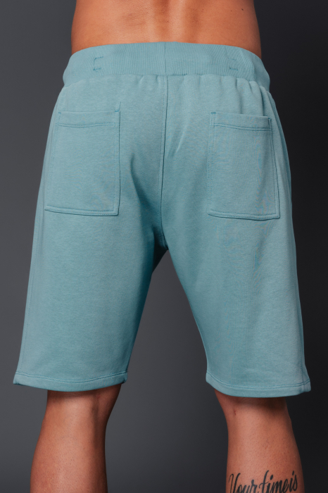 Pantalon scurt Regular Fit Dusty Turquoise [3]