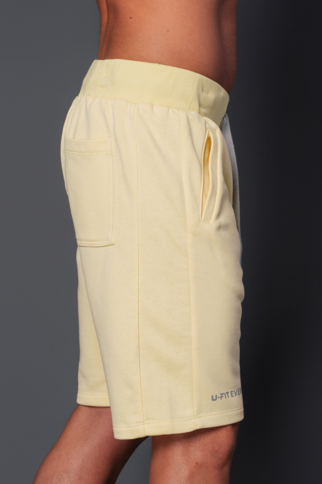 Pantalon scurt Regular Fit Light Yellow [3]