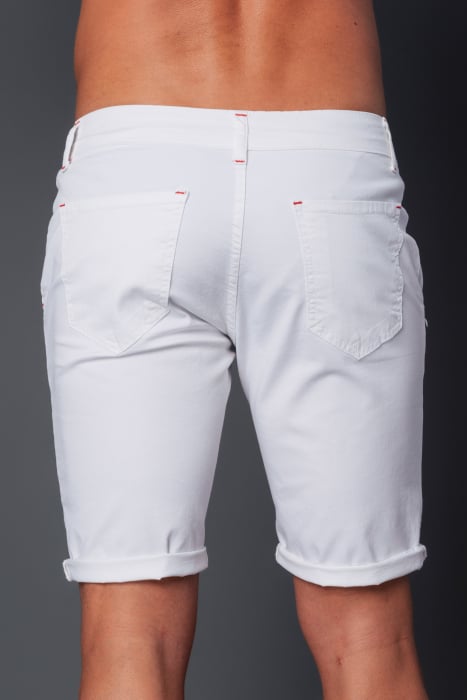 Pantalon scurt White [4]
