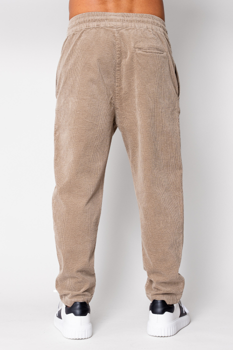 Long straight pants made of Beige [3]