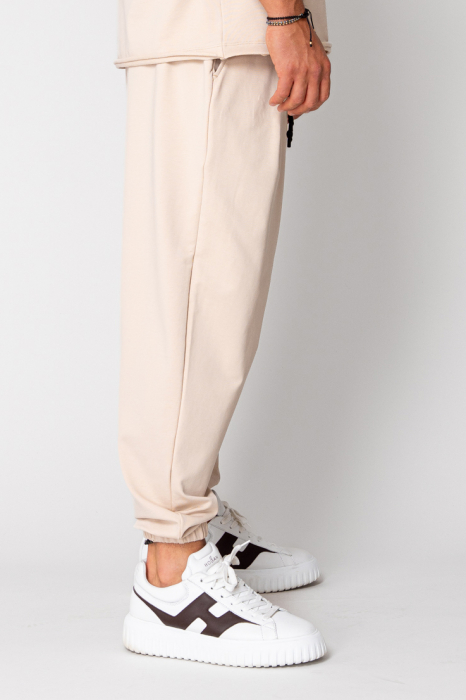 Tunic shirt with short sleeves Light Beige [2]