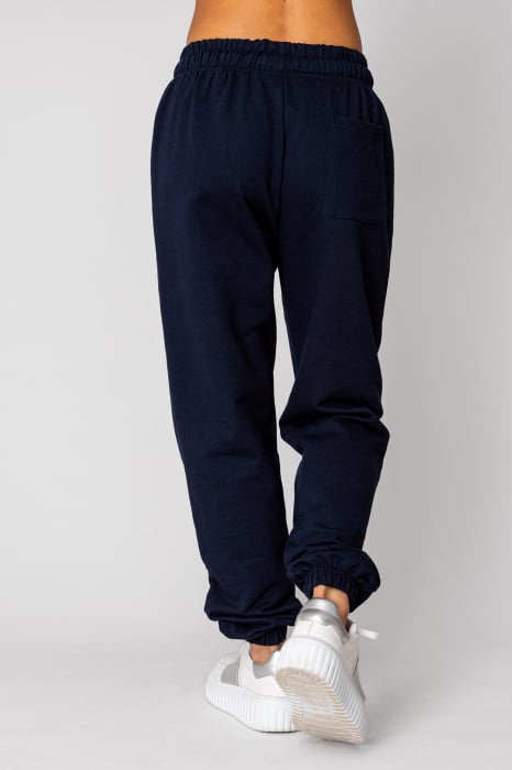 Pantaloni lung din Bumbac Navy [2]