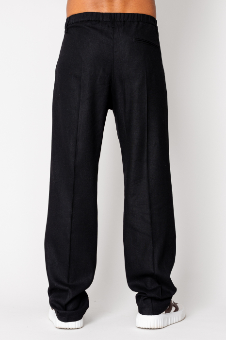 Pantaloni lung din IN Black [4]