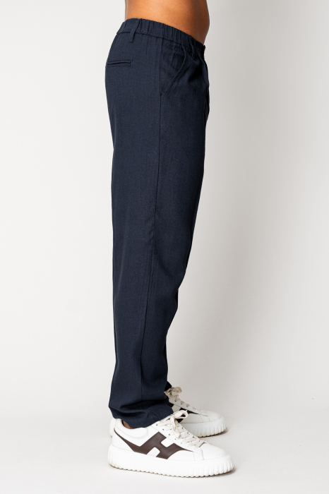 Long IN trousers with button Navy [3]