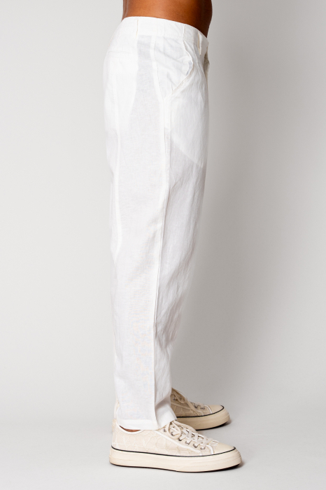Long IN trousers with button White [2]