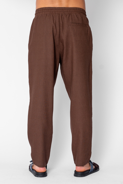 Long IN trousers with drawstring Brown [3]