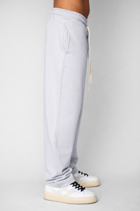 Straight trousers made of 100% Cotton Grey [2]