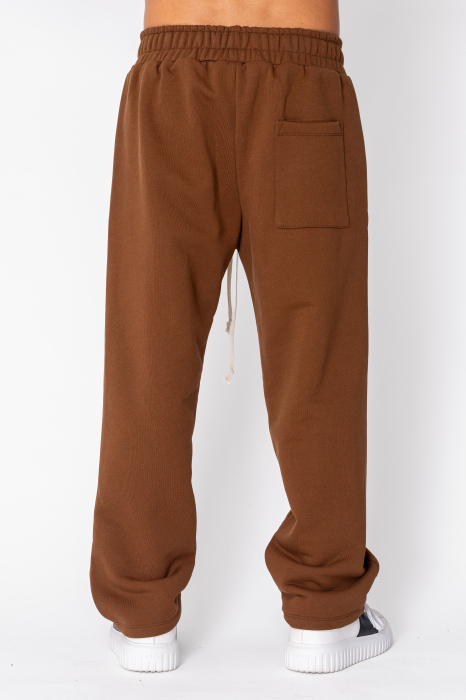 Balloon Fit pants made of 100% Cotton - 400 gr/sqm Premium Edition Brown [3]