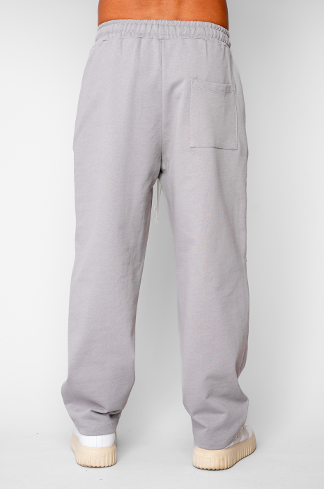 Pantaloni lungi Baloon Fit din 100% Bumbac - 400gr/mp Premium Edition Grey [3]