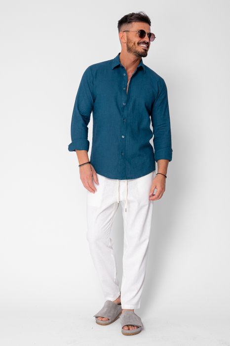 Long IN trousers with drawstring White [4]