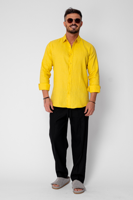 Long IN trousers with drawstring Black [4]