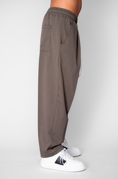 Pantaloni lungi Oversized Taupe [2]