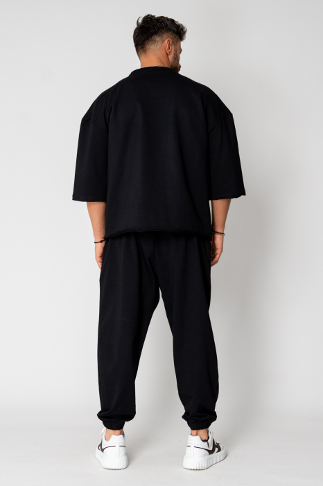 Set Flex Oversized T-Shirt and Baggy Pants Black [4]