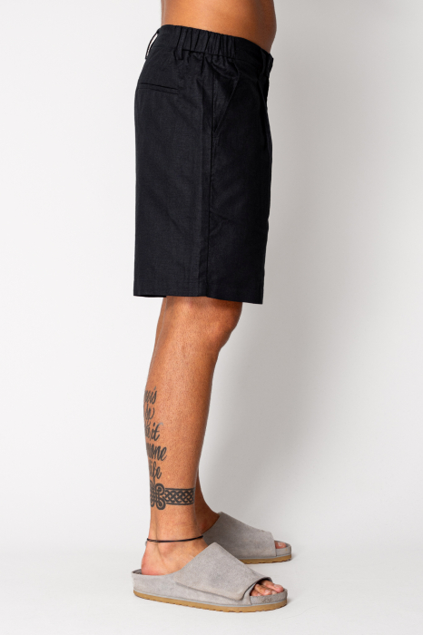 IN shorts with botton closure Black I [3]