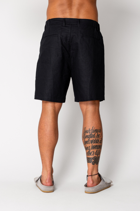 IN shorts with botton closure Black I [4]