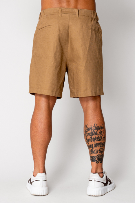 IN shorts with botton closure Beige [4]
