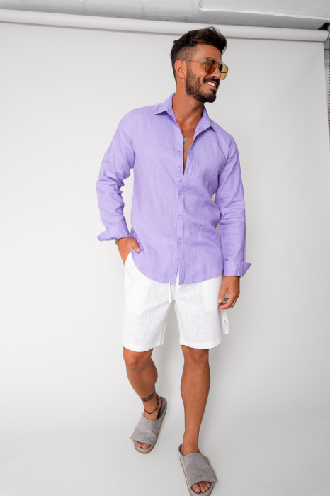 IN shorts with drawstring White [4]