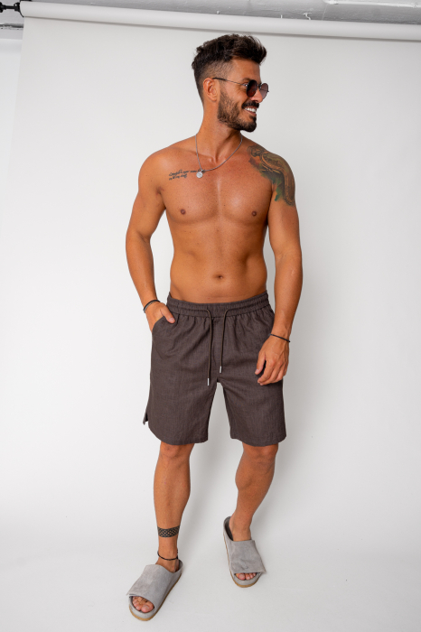 IN shorts with drawstring Brown [4]