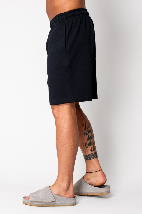 Short Cotton Pants Black I [3]