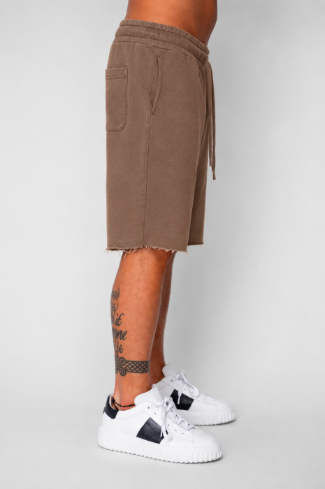 Pantaloni scurti din bumbac Brown [3]
