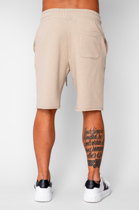 Pantaloni scurti din bumbac Beige [3]