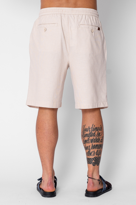 IN shorts with button and drawstring Beige [3]