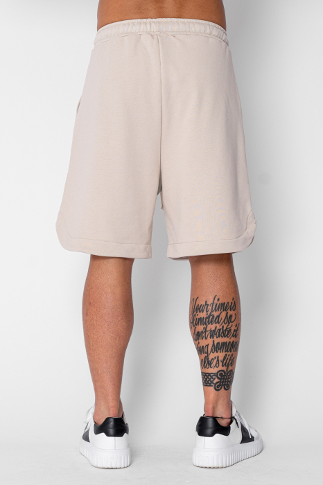 Pantaloni scurti Kobe Oversized Beige [3]